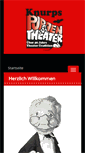 Mobile Screenshot of knurps-puppentheater.de